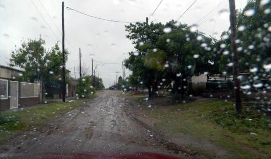Registros de la lluvia caiacuteda en los departamentos Choya y Guasayaacuten