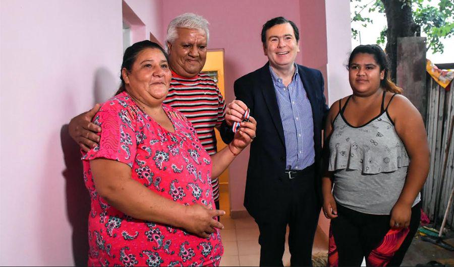 El Gobernador Zamora dejoacute habilitadas 54 viviendas