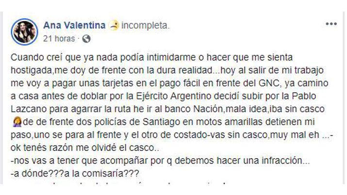 Denuncian a policiacuteas por supuesto manoseo de una motociclista