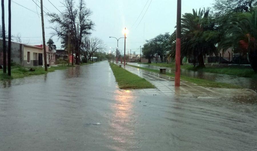 Llovioacute toda la noche en Antildeatuya