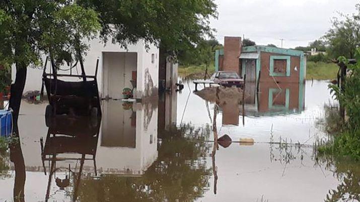 Tramo 16- las viviendas quedaron bajo agua