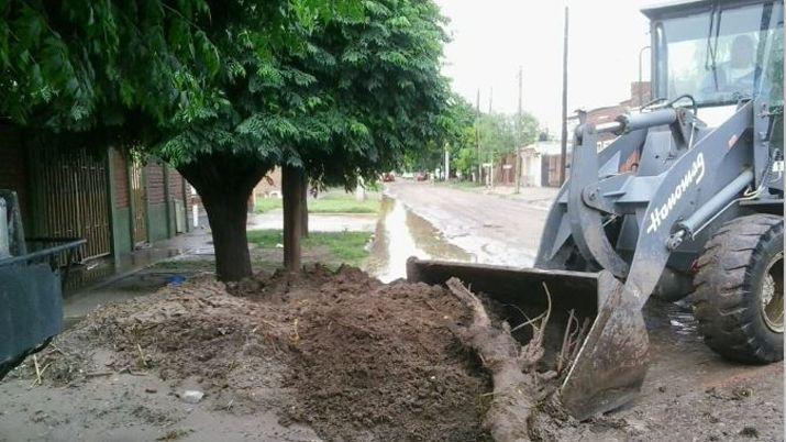 En La Banda trabajan tras la caiacuteda histoacuterica de 265 mm de lluvia
