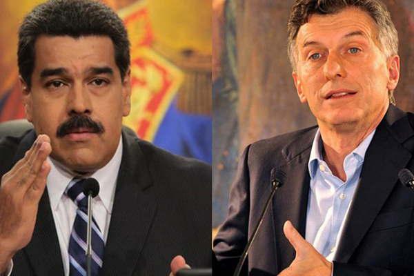 Mauricio Macri- Venezuela es una dictadura y Maduro se victimiza