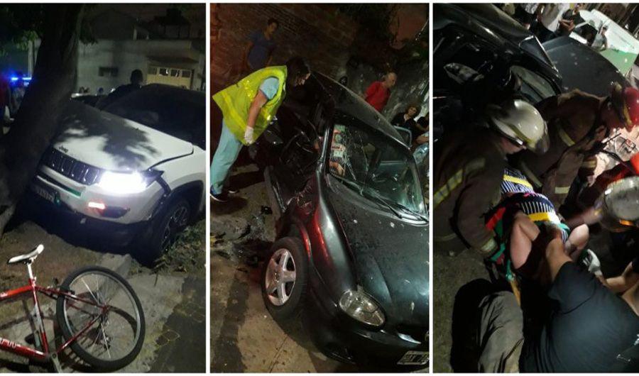 VIDEO  El jugador de Independiente Alan Franco protagonizoacute un grave accidente