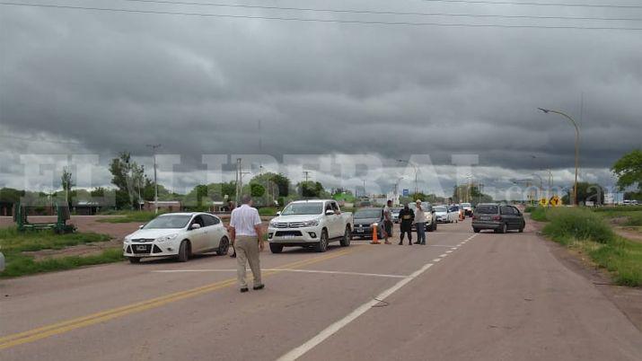 VIDEO El agua hizo desaparecer a la Ruta 89 entre Quimiliacute y Gancedo