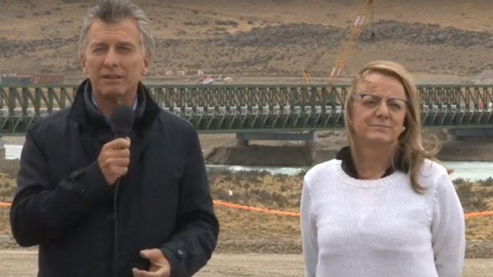 Macri y Alicia Kirchner dieron un mensaje de unioacuten en Santa Cruz