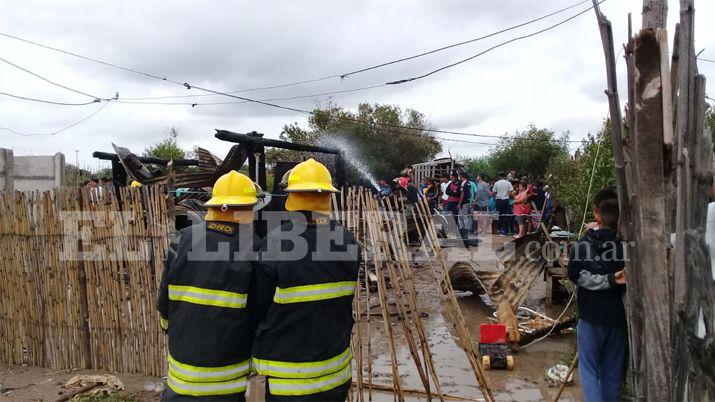 Tragedia en La Banda- dos hermanitos murieron calcinados