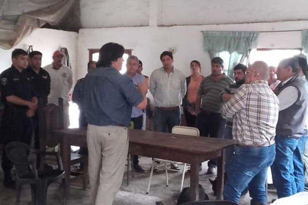 El Gobierno provincial intensifica las acciones de asistencia en zonas afectadas por el temporal