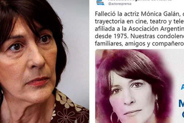 Dolor por la muerte de Moacutenica Galaacuten 