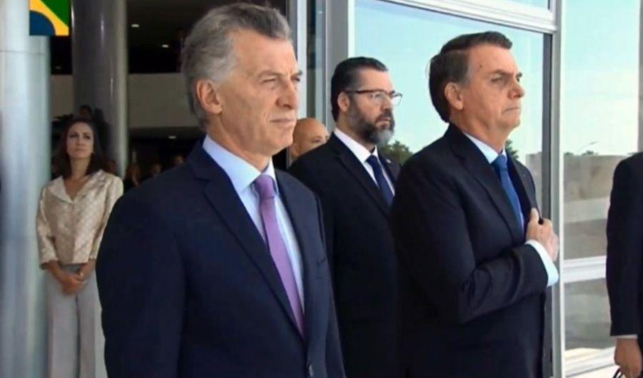 Mauricio Macri estaacute reunido con Jair Bolsonaro en Brasil