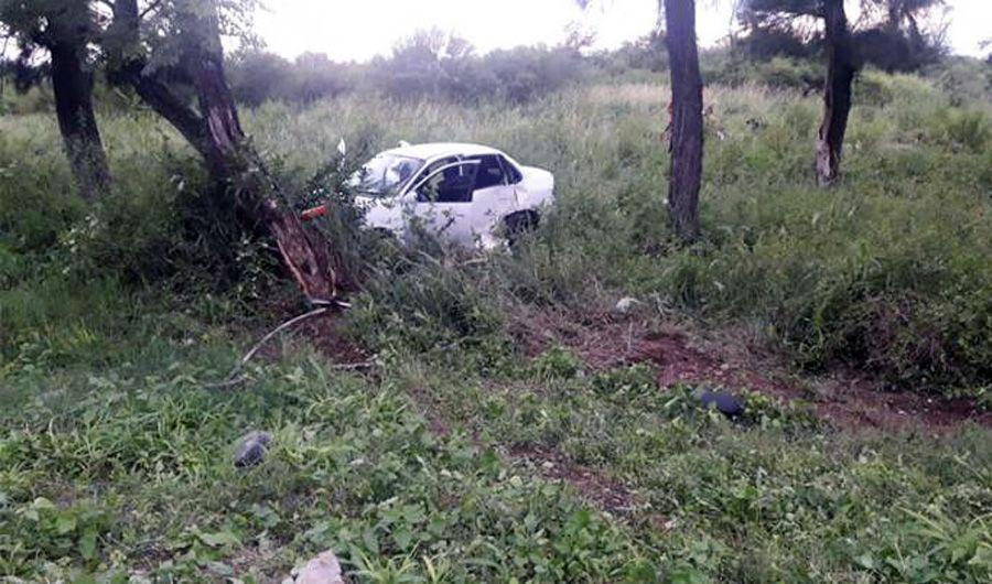 Las Termas- vuelco terminoacute con cuatro joacutevenes heridos