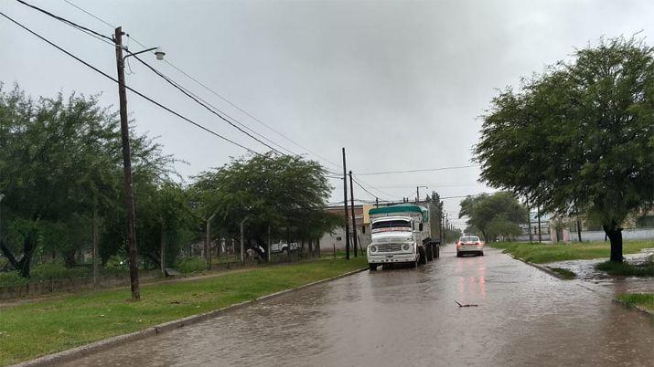 Llueve en todo el sudeste provincial