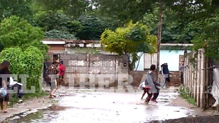 El hecho fue registrado por los vecinos de la zona