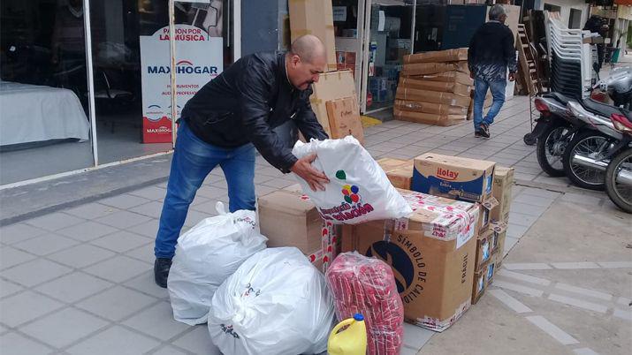 Solidaridad- se multiplican donaciones para los damnificados en Antildeatuya