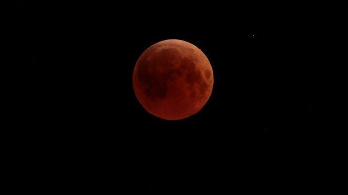 La superluna de sangre inaugura un calendario de grandes hitos astronoacutemicos para Argentina
