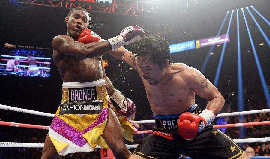 VIDEO  Pacquiao derrotoacute a Broner y desafioacute a Mayweather