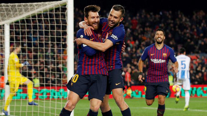 VIDEO  Valioso aporte de Messi en una nueva victoria del Barccedila