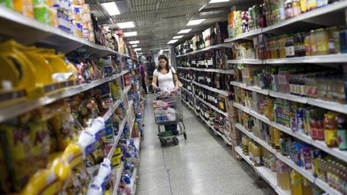 Las ventas en supermercados bajaron un 125-en-porciento- en noviembre
