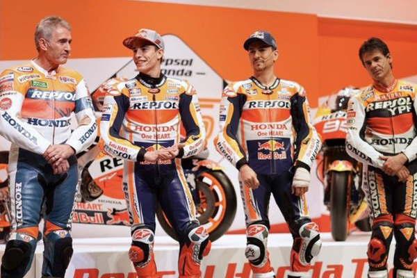 Se presentoacute el equipo Honda 