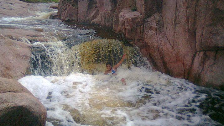 VIDEO  Miraacute la belleza de las vertientes en el Sur de Santiago del Estero