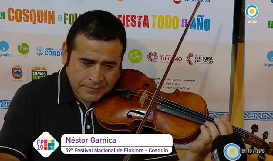 Neacutestor Garnica- Estoy muy contento de estar aquiacute