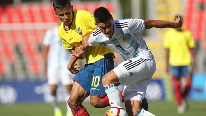 Ecuador le ganoacute a la Argentina en Chile