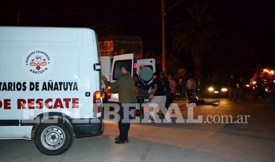 Antildeatuya- dos heridos tras violento choque de motos