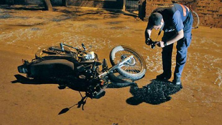 Joven de 20 antildeos fallecioacute tras un terrible choque de motos