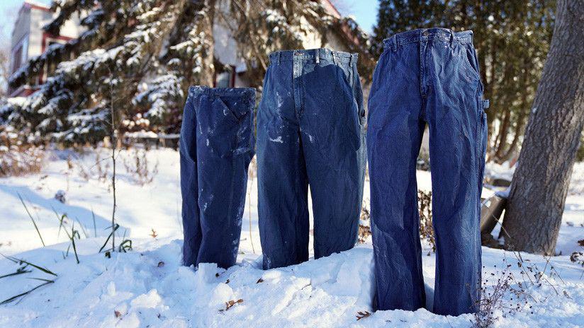 #FrozenPantsChallenger- El nuevo desafio de congelar los pantalones es viral en Estados Unidos