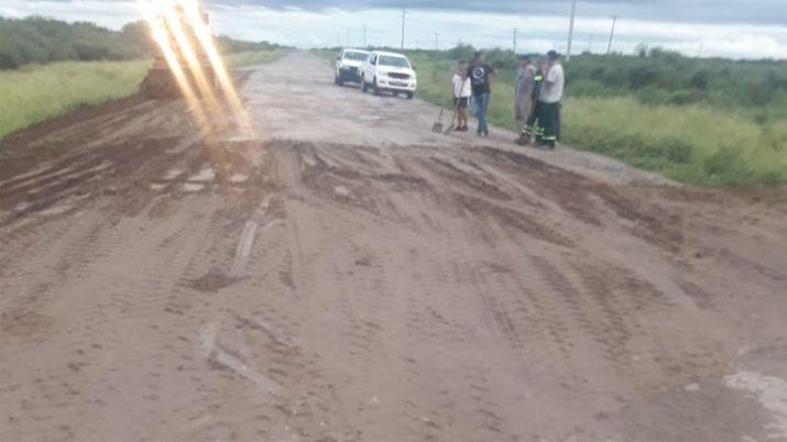 Solucionaron el corte de la ruta provincial 8