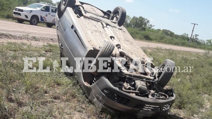 Vivo de milagro- volcoacute con el auto y salioacute despedido