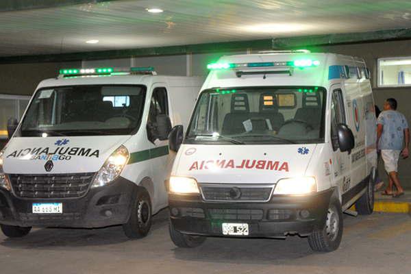 La mujer fue estabilizada en el hospital Regional