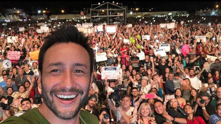 El video con el que Luciano Pereyra agradecioacute la concurrencia a su show