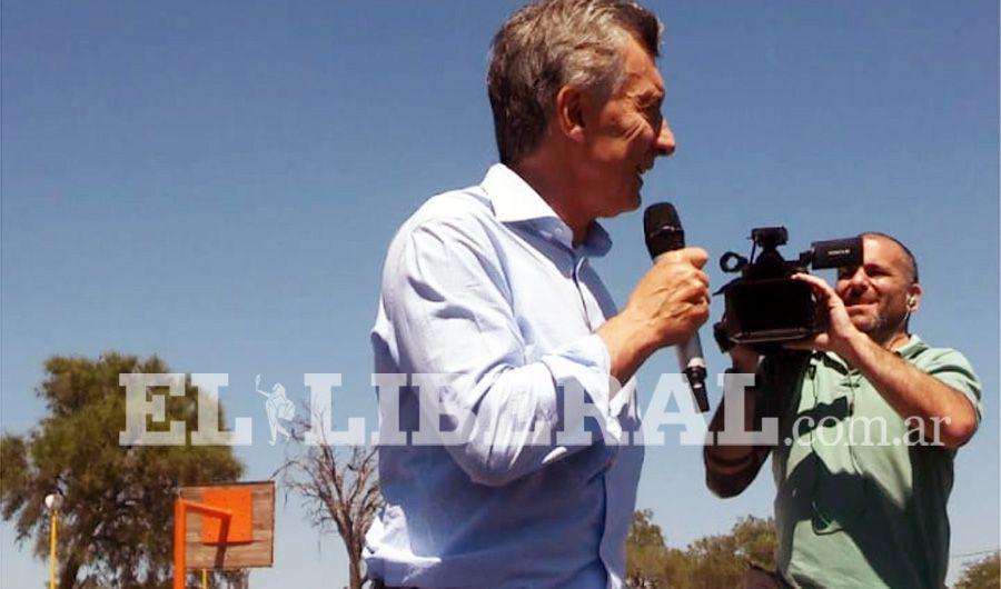 VIDEO Macri pidioacute construir con ldquofuerza desde Santiago la Argentina que queremosrdquo