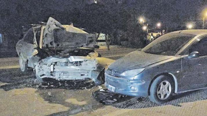 Ruta 51- dos conductores heridos tras un fuerte choque frontal