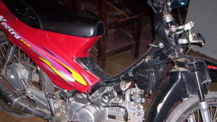 La Policiacutea recuperoacute una moto que habiacutea sido robada en La Banda