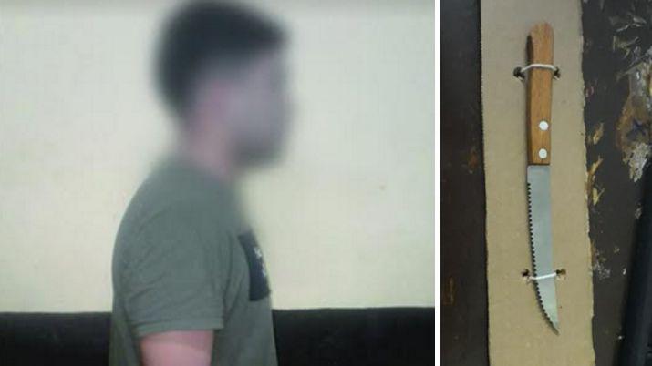 El botón antipnico salvó a una mujer de una tragedia