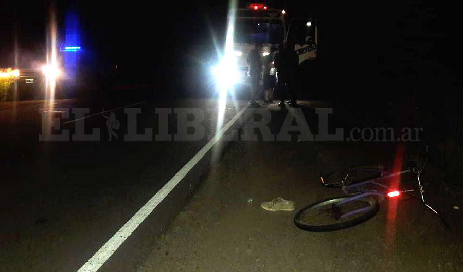 Ciclista murioacute al ser impactado por un camioacuten sobre Ruta 92