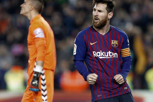 Messi le dio la victoria a un desconocido Barcelona 