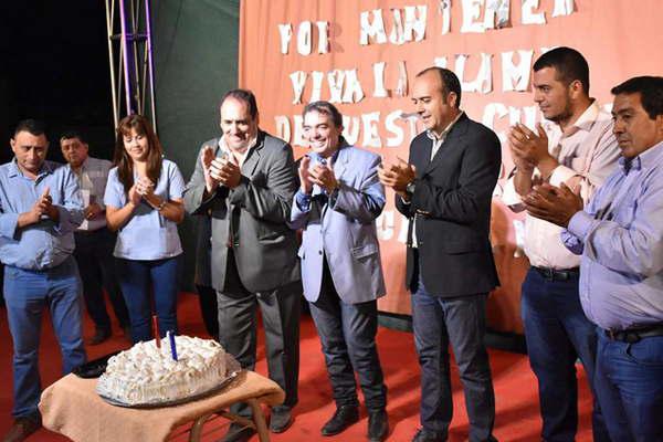 Juanillo festejoacute sus 162 antildeos con viviendas y una moderna posta sanitaria