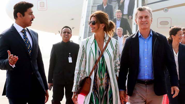 Macri comienza su visita a la India acompantildeado de empresarios