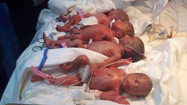 Una mujer no queriacutea tener maacutes hijos y tuvo septillizos