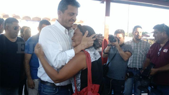 Sergio Massa visitoacute la ciudad de Loreto