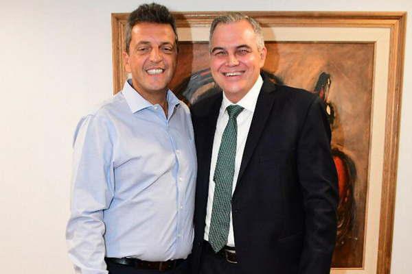 El liacuteder del Frente Renovador visitoacute al Lic Gustavo Ick