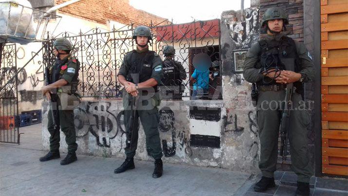 Gendarmes allanaron una vivienda por una causa de drogas