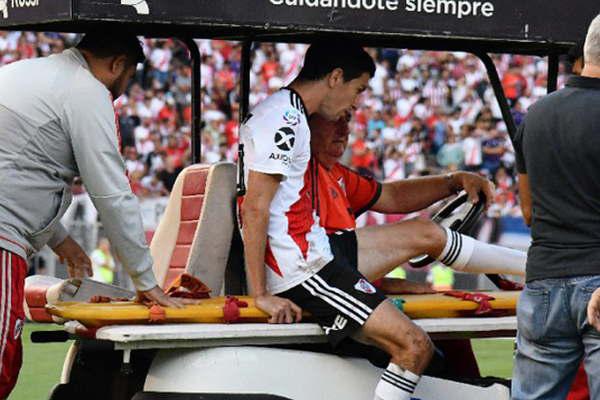 Nacho Fernaacutendez quedoacute out en River