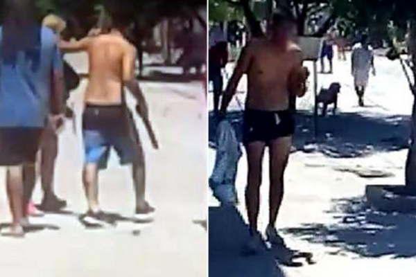 El hombre que recibioacute el disparo en la frente continuacutea grave