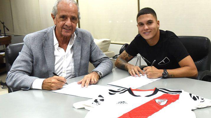 River le mejoroacute el contrato a Quintero y elevoacute la claacuteusula a US 30 millones