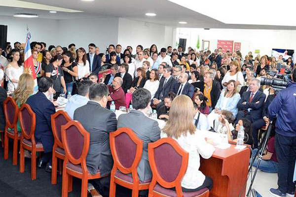 Pablo Mirolo- Todos debemos trabajar por el futuro porque la educacioacuten no tiene color poliacutetico