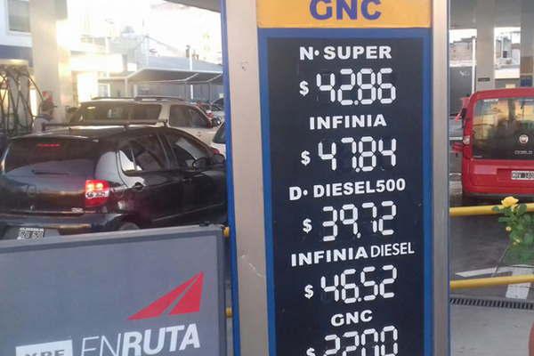 Rige la suba de combustibles de hasta 127 por litro y llenar un tanque con Suacuteper cuesta 2143